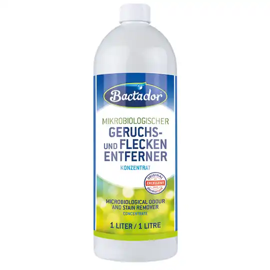Handla nu Bactador lukt- och fläckborttagare - 1 liter koncentrat