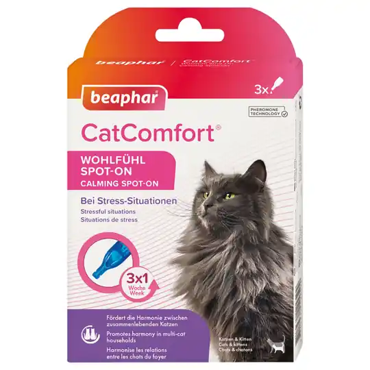 Billig beaphar CatComfort Wohlfühl Spot-On - 3 pipetter x 0,55 ml