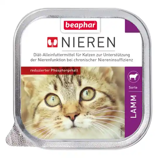 Begränsat erbjudande beaphar Kidney Diet 6 x 100 g - Lamm