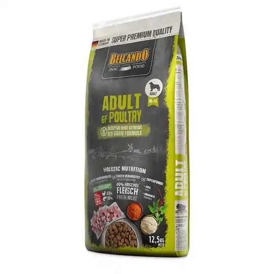 Belcando Adult Grain Free Poultry Ekonomipack 2 x 12,5 kg Snabb leverans