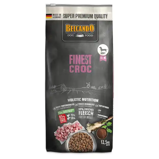 Belcando Finest Croc Ekonomipack 2 x 12,5 kg Expressleverans