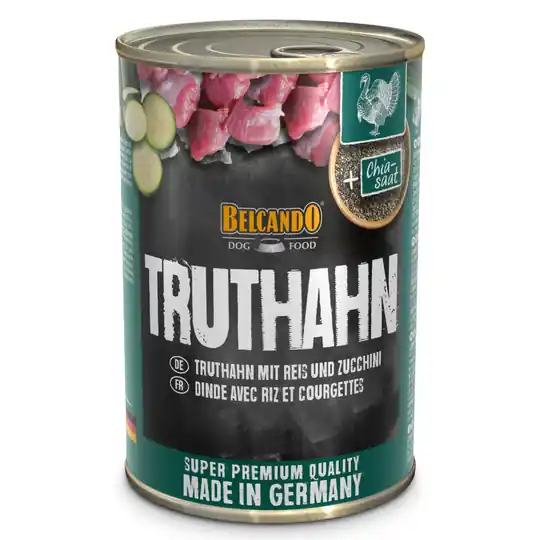 Sänkt pris Belcando Super Premium 1 x 400 g - Turkey, Rice & Zucchini