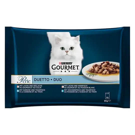 Blandpack Gourmet Perle 4 x 85 g - Mix III (4 sorter) Utförsäljning