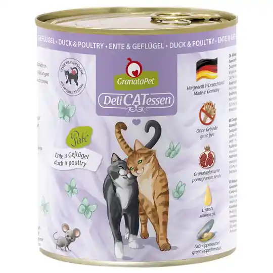 Blandpack GranataPet DeliCatessen 800 g Ekonomipack blandpack I 24 x 800 g I lager