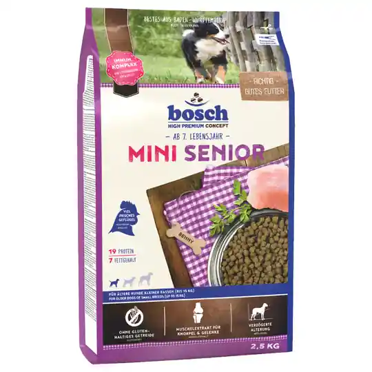 Bästa pris bosch Mini Senior - 2,5 kg