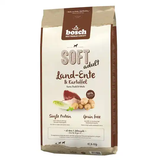 Billig bosch Soft Anka & potatis - 12,5 kg