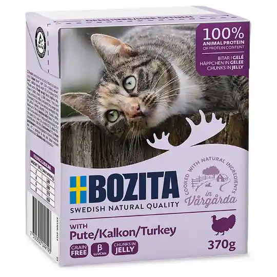 Begränsat erbjudande Bozita bitar i gelé 6 x 370 g Anka