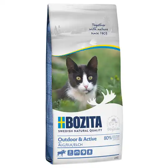 Beställ idag Bozita Feline Outdoor & Active 2 kg