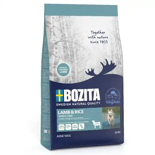 Säker betalning Bozita Lamm & ris vetefritt Ekonomipack 2 x 3,5 kg