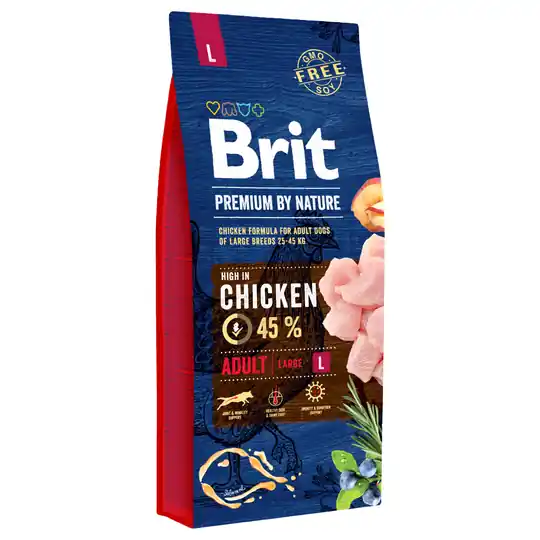 Billigare Brit Premium Adult L Ekonomipack 2 x 15 kg