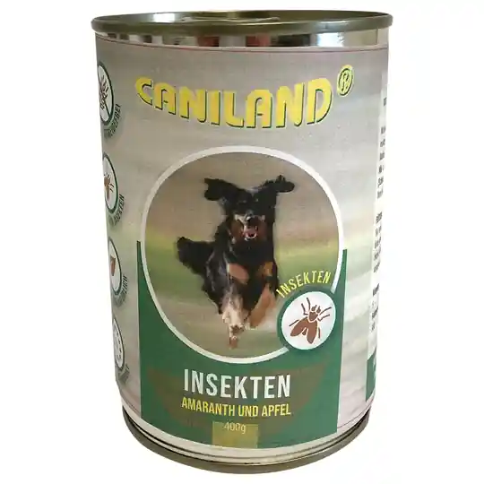 Caniland Insect våtfoder - Amarant & äpple 400 g Rabatt