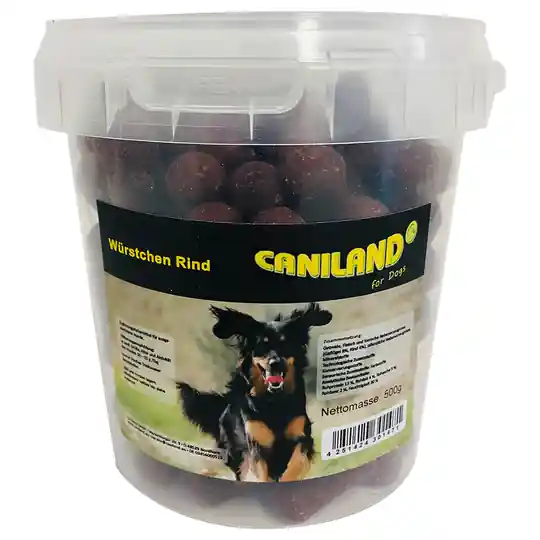 Caniland nötköttskorv med rökarom - 3 x 500 g Lägg i varukorgen