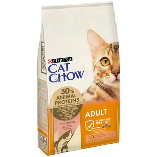 Cat Chow Adult Salmon & Tuna - Ekonomipack 2 x 15 kg Populärt val