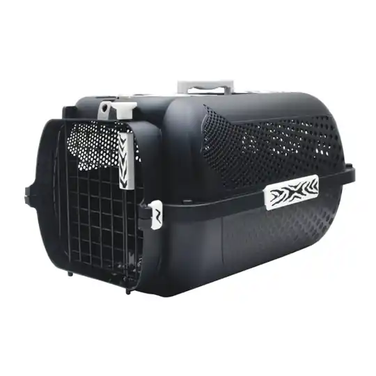 Begränsad tid Catit White Tiger Voyageur transportbur - svart - Storlek XS L 57 x B 38 x H 31 cm