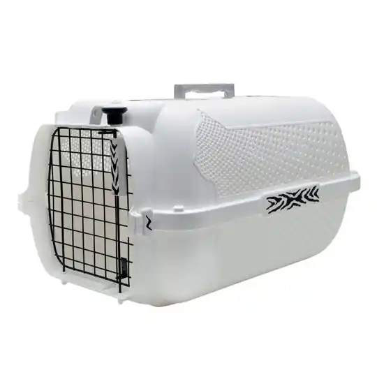 Outlet Catit White Tiger Voyageur transportbur - vit - Storlek XS L 48 x B 32 x H 28 cm