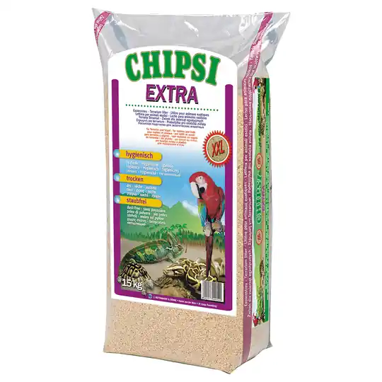 Reapris Chipsi Extra bokträspån - 15 kg, XXL-spån