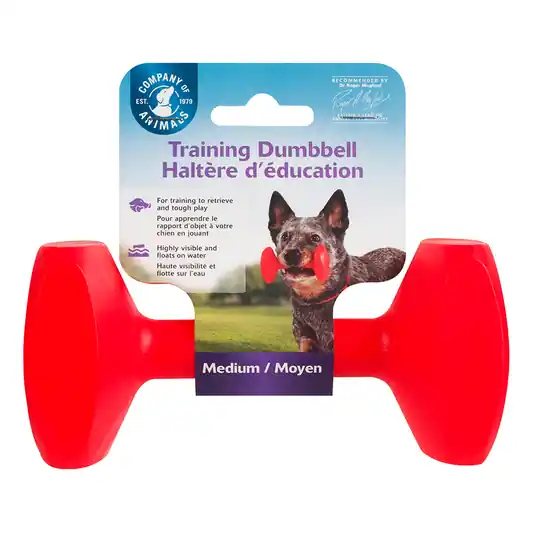 Company of Animals Training Dumbbell Apportbock, röd - 1 st Sista chansen