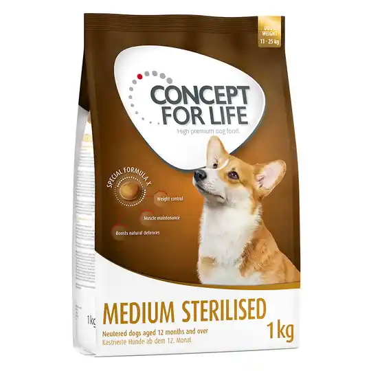Begränsat erbjudande Concept for Life Medium Sterilised - 1 kg