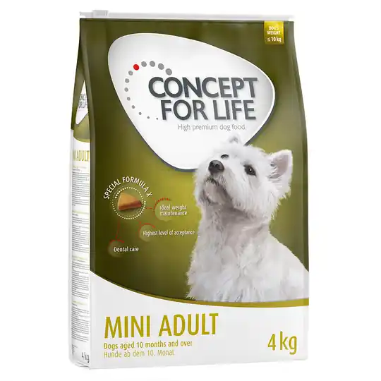 Bästa pris Concept for Life Mini Adult Ekonomipack 2 x 4 kg
