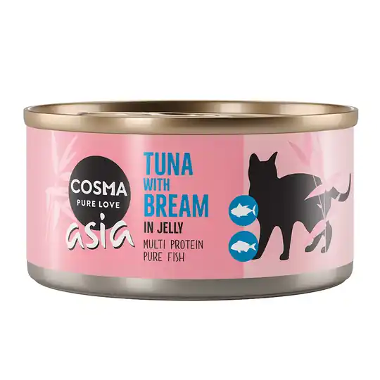 Cosma Asia in Jelly 6 x 170 g - Kyckling & barramundi Fynd