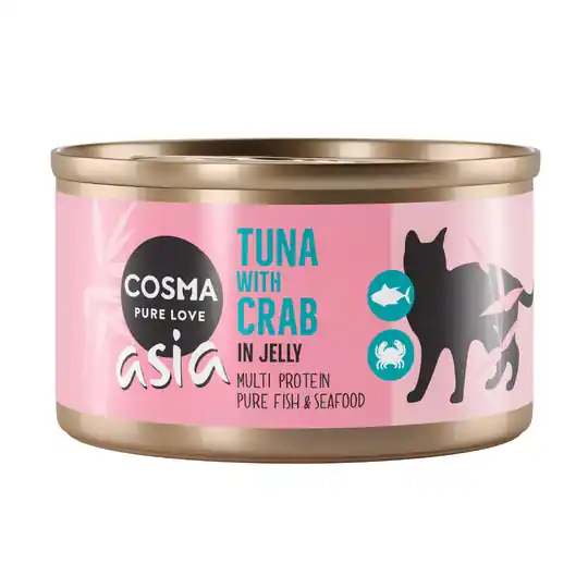 Begränsat erbjudande Cosma Asia in Jelly 6 x 85 g Blandpack (6 sorter)