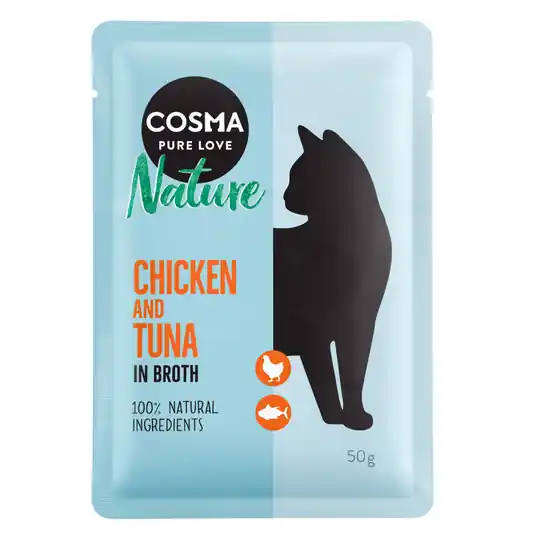Reapris Cosma Nature i portionspåse 6 x 50 g - Kycklingbröst