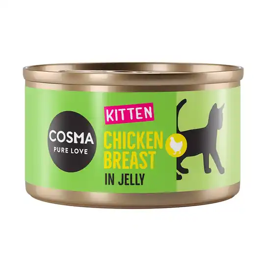 Nyhet Cosma Original Kitten 24 x 85 g - Kycklingbröst