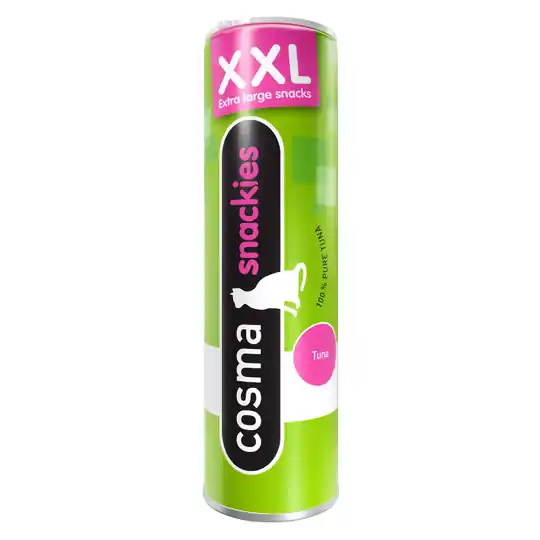 Cosma Snackies provmix till sparpris! 55 g, XXL (kyckling, tonfisk) Bästa pris