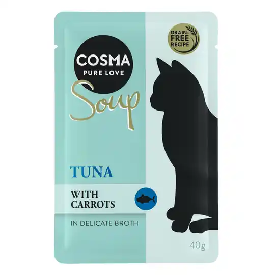 Cosma Soup 12 x 40 g - Tonfisk med morötter Beställ nu