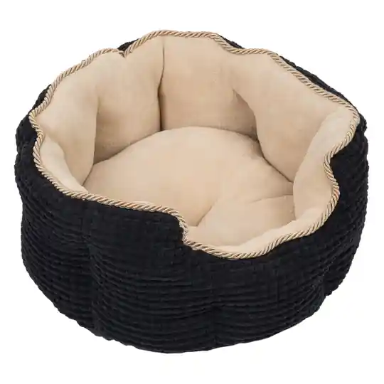 Billig Cozy Kingdom kattbädd / hundbädd - L 45 x B 45 x H 20 cm