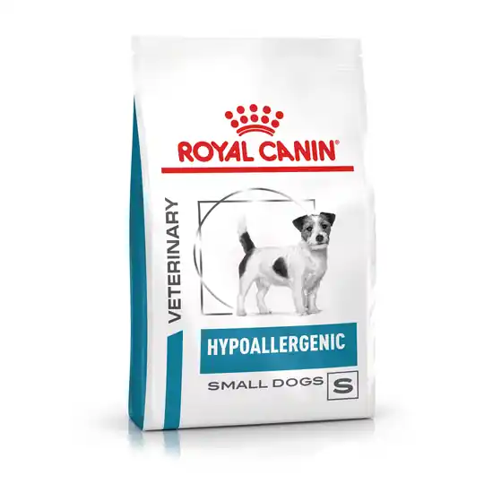 Ekonomipack 2 påsar Royal Canin Veterinary hundfoder till lågt pris! - Hypoallergenic Small Dog (2 x 3,5 kg) prisnedsättning