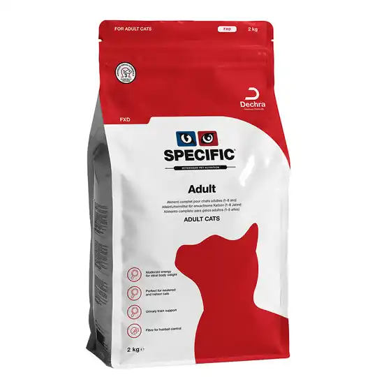 Premium Ekonomipack 2 påsar Specific Cat till lågt pris! FXD Adult (2 x 2 kg)