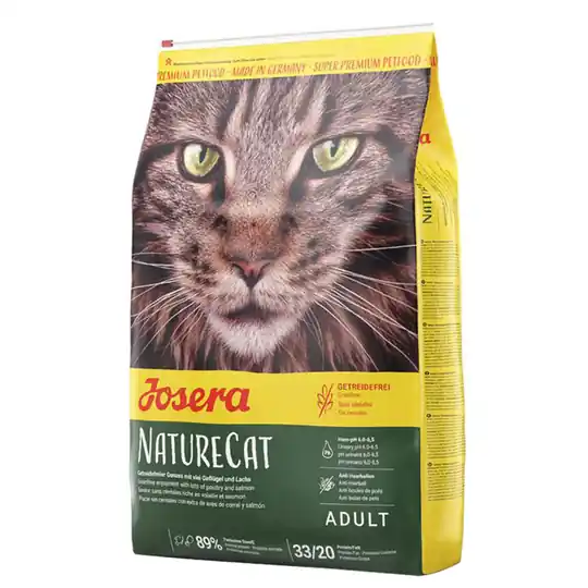 Ekonomipack 2 x 10 kg Josera kattfoder Nature Cat Populärt val
