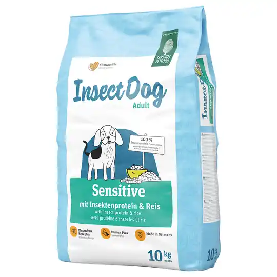 Ekonomipack 2 x 10/15 kg VeggieDog hundfoder till lågt pris! InsectDog Sensitive (2 x 10 kg) Rabatter