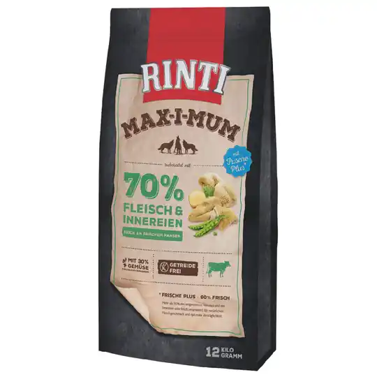 Ekonomipack 2 x 12 kg Rinti Max-I-Mum torrfoder - Våm (2 x 12 kg) Premium