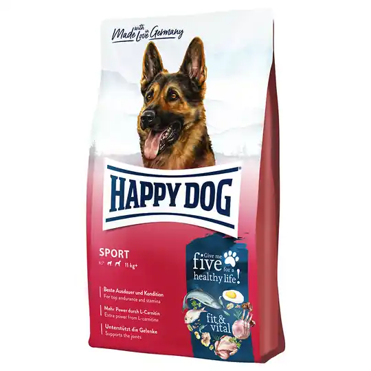 Ekonomipack 2 x 12/14 kg Happy Dog Supreme Fit & Vital - Sport (2 x 14 kg) Outlet