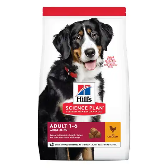 Ekonomipack 2 x Hill‘s Science Plan hundfoder - Adult Large Breed Chicken (2 x 14 kg) Nyhet