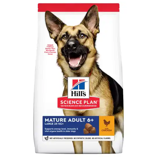 Ekonomipack 2 x Hill‘s Science Plan hundfoder - Mature Adult Large Breed Chicken (2 x 14 kg) Erbjudande