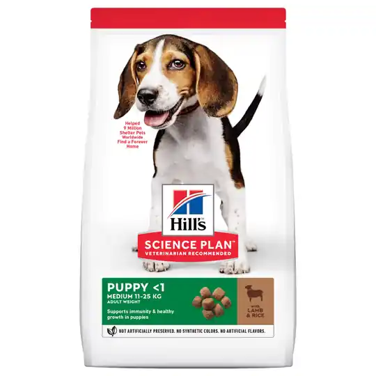Fynd Ekonomipack 2 x Hill‘s Science Plan hundfoder - Puppy Medium Lamb & Rice (2 x 14 kg)