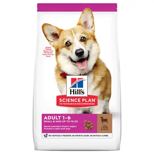 Ekonomipack 2 x Hill‘s Science Plan hundfoder Adult Small & Mini Lamb & Rice (2 x 6 kg) Handla nu