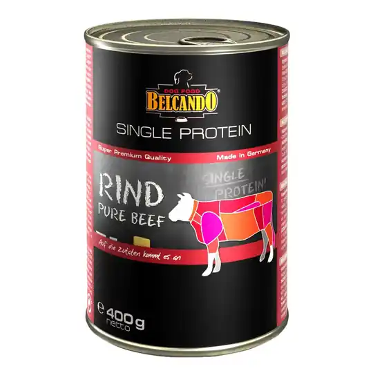 Ekonomipack Belcando Single Protein 24 x 400 g - Beef Kundfavorit