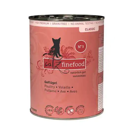 Bästa pris Ekonomipack catz finefood på burk 12 x 400 g - Fågel