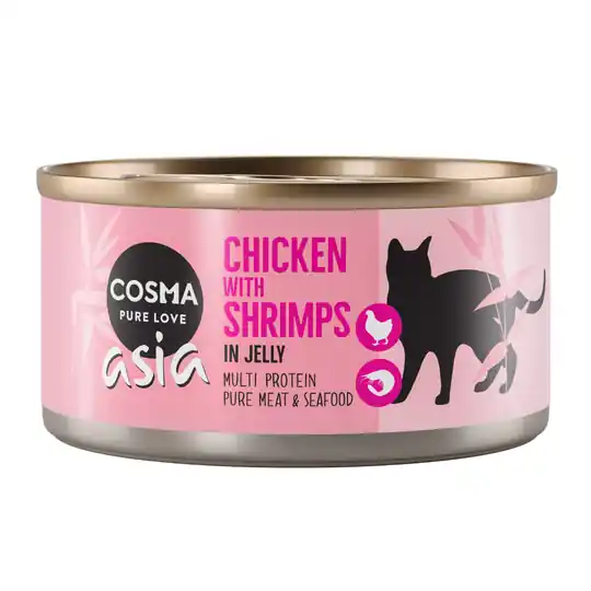 Begränsat antal Ekonomipack Cosma Asia in Jelly 24 x 170 g - Mix I (4 sorter)
