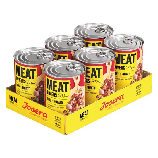 Ekonomipack Josera Meatlovers Menü 12 x 400 g - Nötkött & potatis Köp nu