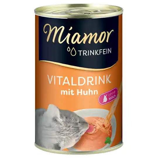 Sänkt pris Ekonomipack Miamor Trinkfein Vitaldrink 24 x 135 ml - Kyckling