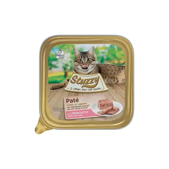 Kundfavorit Ekonomipack Mister Stuzzy Cat 24 x 100 g - Skinka