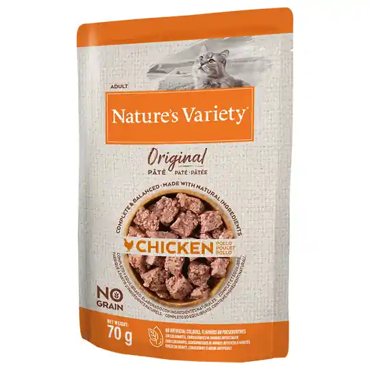 Bästa pris Ekonomipack Nature‘s Variety Original Paté No Grain 24 x 70 g - Kyckling