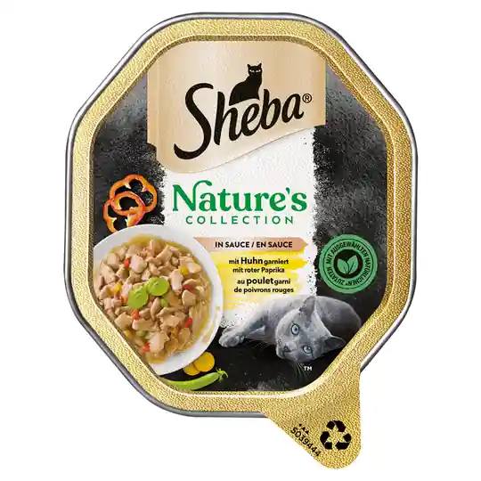 Snabb frakt Ekonomipack Sheba Nature‘s Collection in Sauce 44 x 85 g - Kyckling