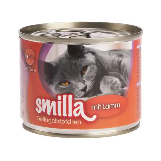 Utförsäljning Ekonomipack Smilla Poultry Pot 24 x 200 g - Mört fjäderfäkött med lamm
