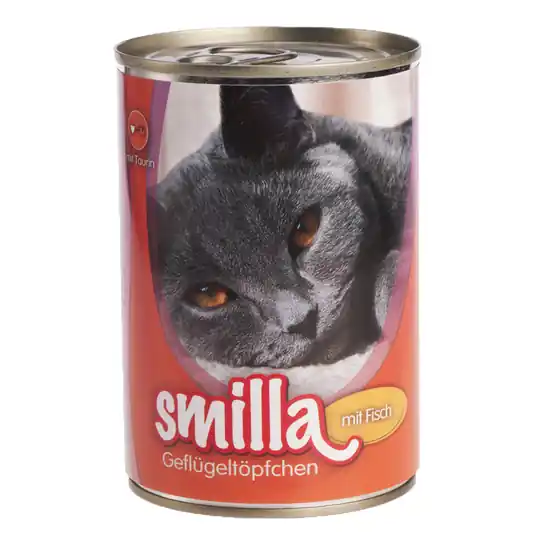 Ekonomipack Smilla Poultry Pot 24 x 400 g - Mört fjäderfäkött med fisk Säker betalning
